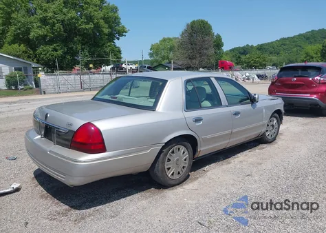 2008 Mercury Grand Marquis Gs z USA, uszkodzony, nr VIN 2MEFM74V98X612481